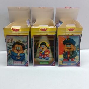 Set‎ Of 4 McDonalds 2023 Kerwin Frost GOLDEN NUGGET McNugget Buddies
